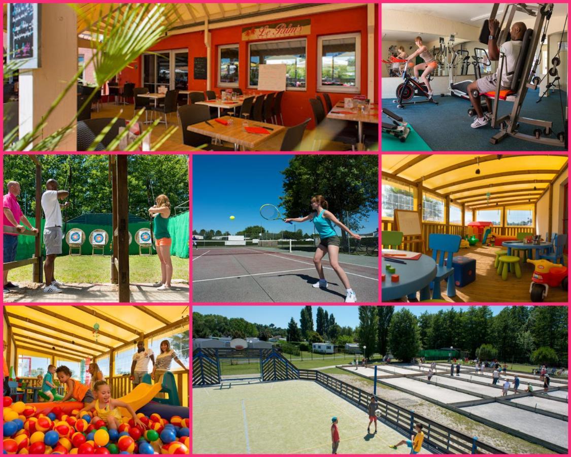 Mobilhome 2Ch Climatise-Terrasse Fermee-4 Velos-Camping 4 Etoiles Les Charmettes Ле Мат Екстериор снимка