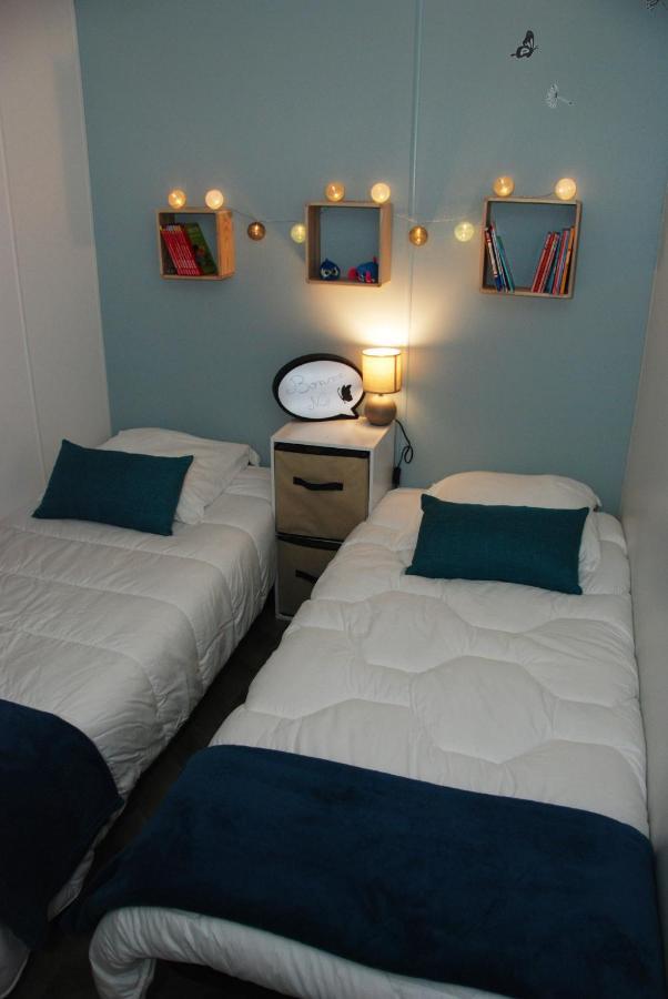 Mobilhome 2Ch Climatise-Terrasse Fermee-4 Velos-Camping 4 Etoiles Les Charmettes Ле Мат Екстериор снимка
