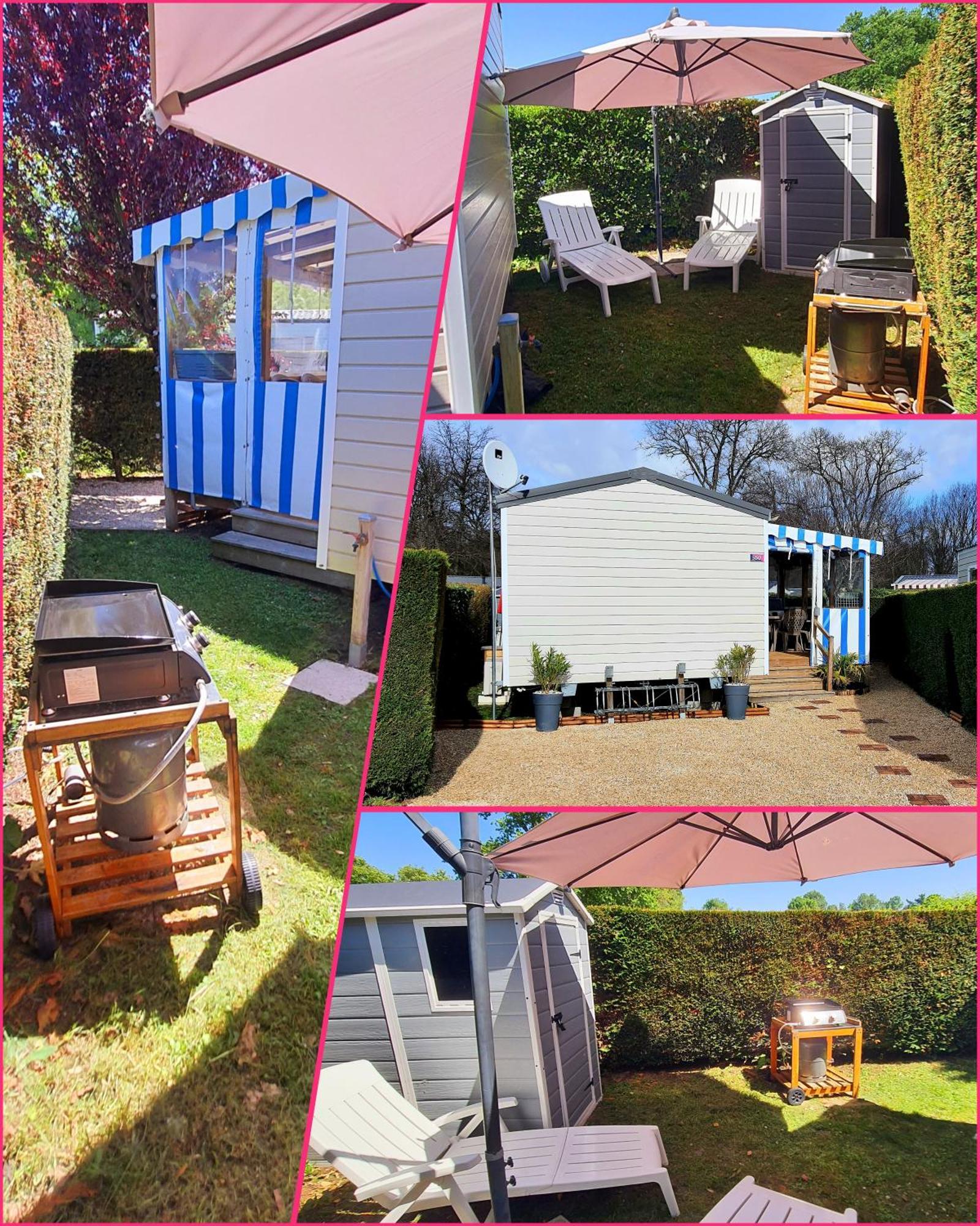 Mobilhome 2Ch Climatise-Terrasse Fermee-4 Velos-Camping 4 Etoiles Les Charmettes Ле Мат Екстериор снимка